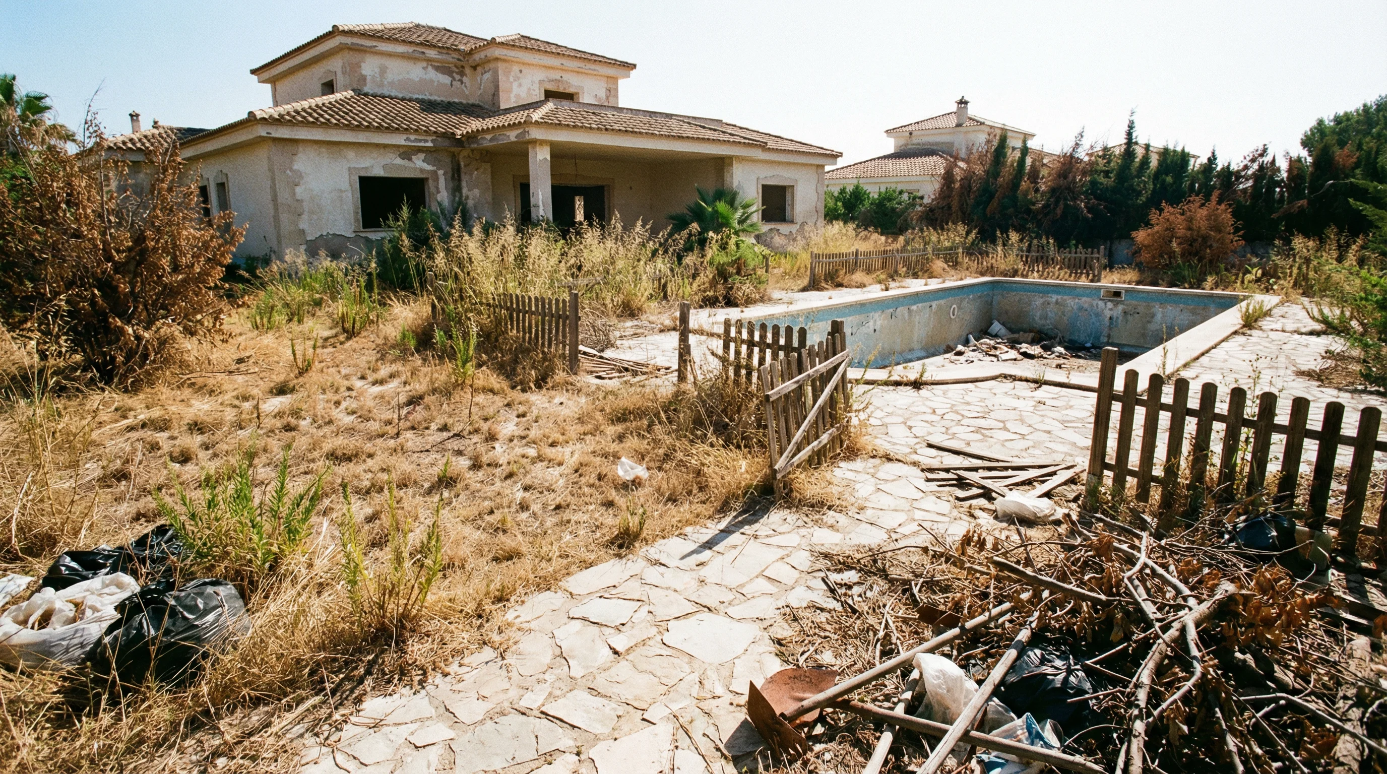 Jardín antes de la intervención — Denia, Alicante